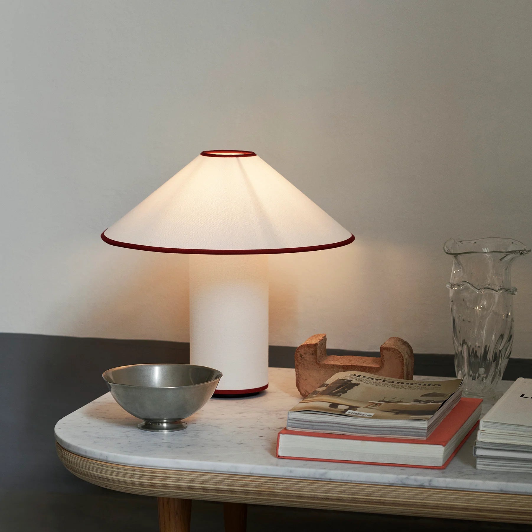 Colette Fabric Table Lamp - Nuvé