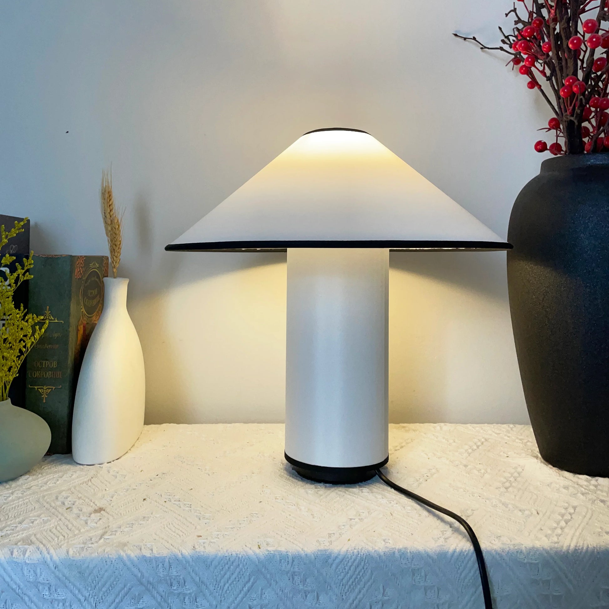 Colette Fabric Table Lamp - Nuvé