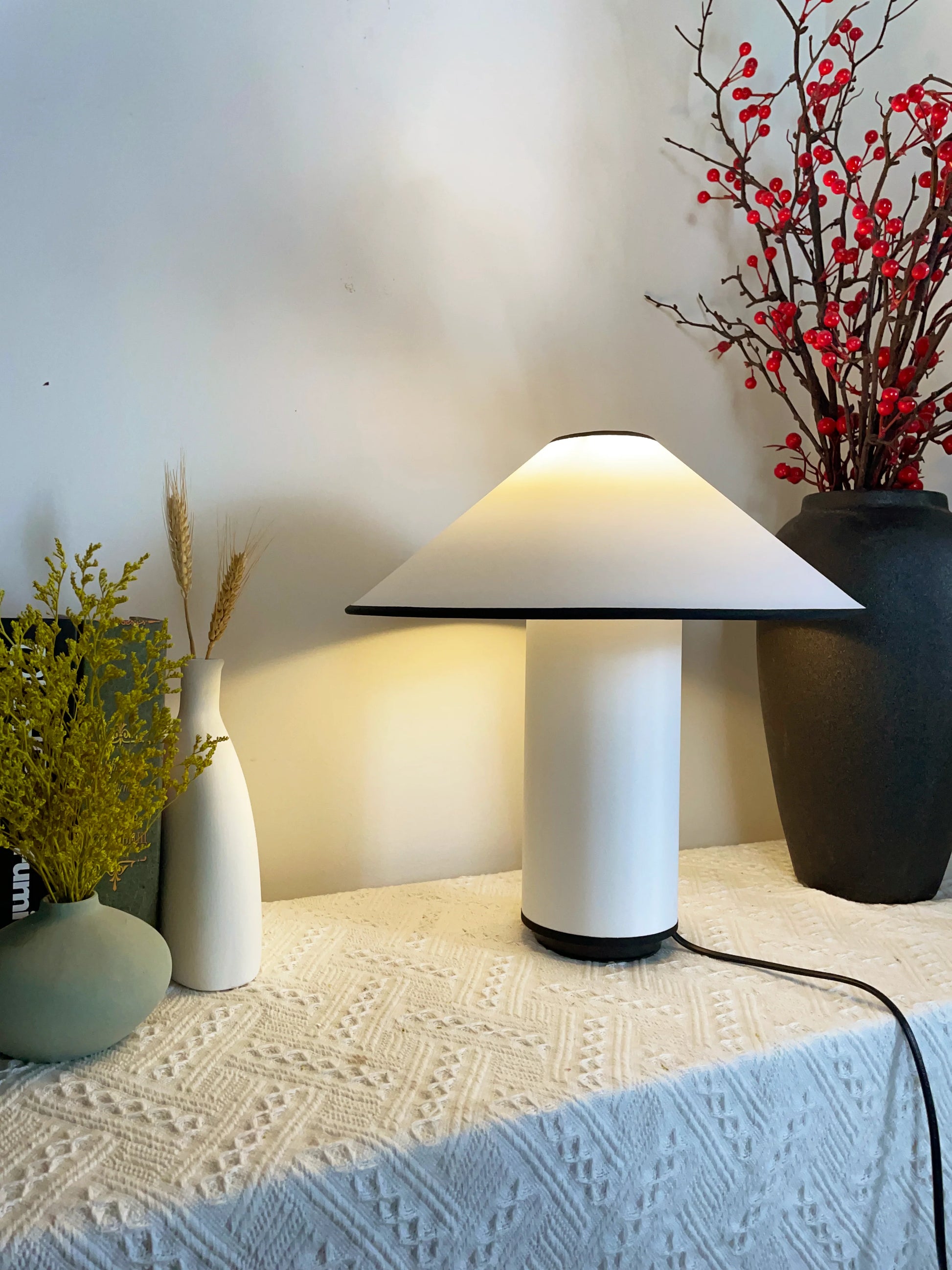 Colette Fabric Table Lamp - Nuvé