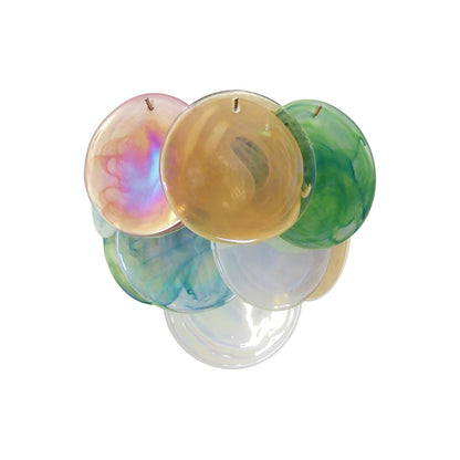 Colorful Murano Disc Wall Lamp - Nuvé