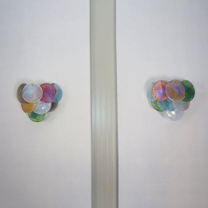 Colorful Murano Disc Wall Lamp - Nuvé