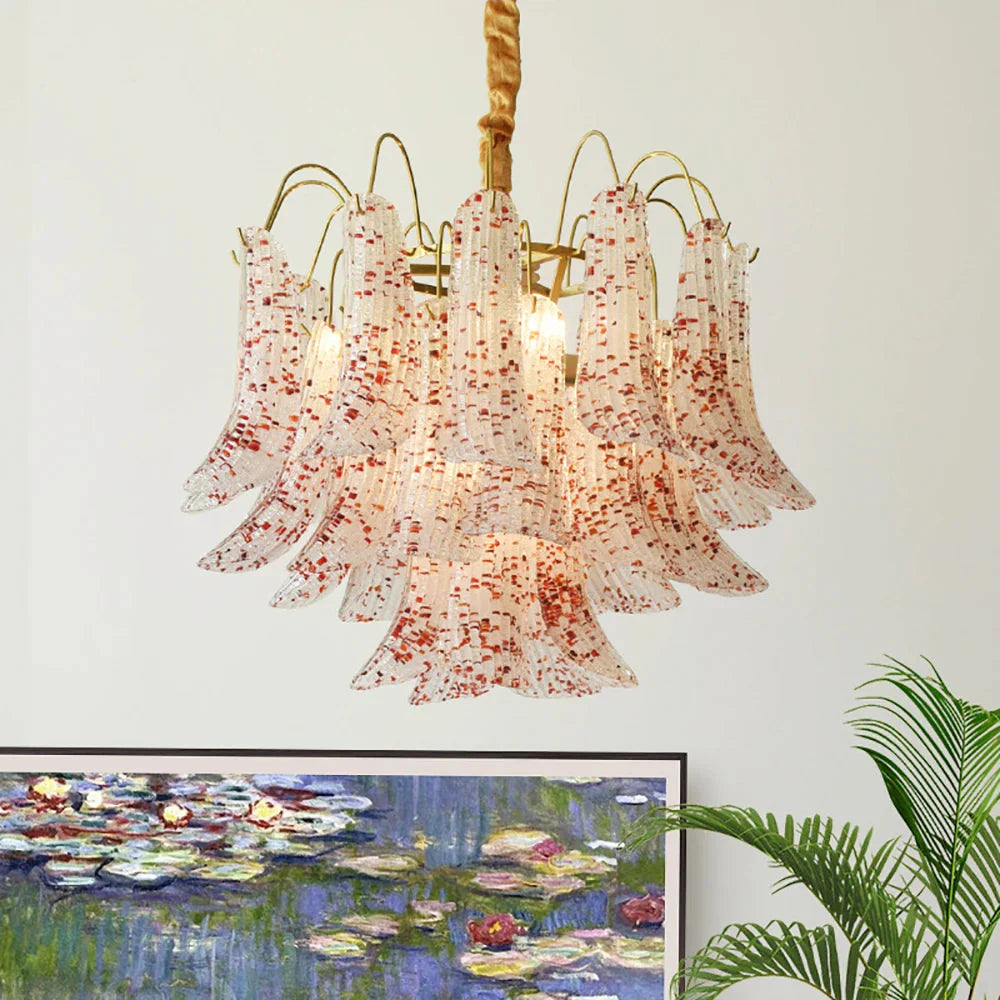 Colorful Murano Glass Chandelier - Nuvé