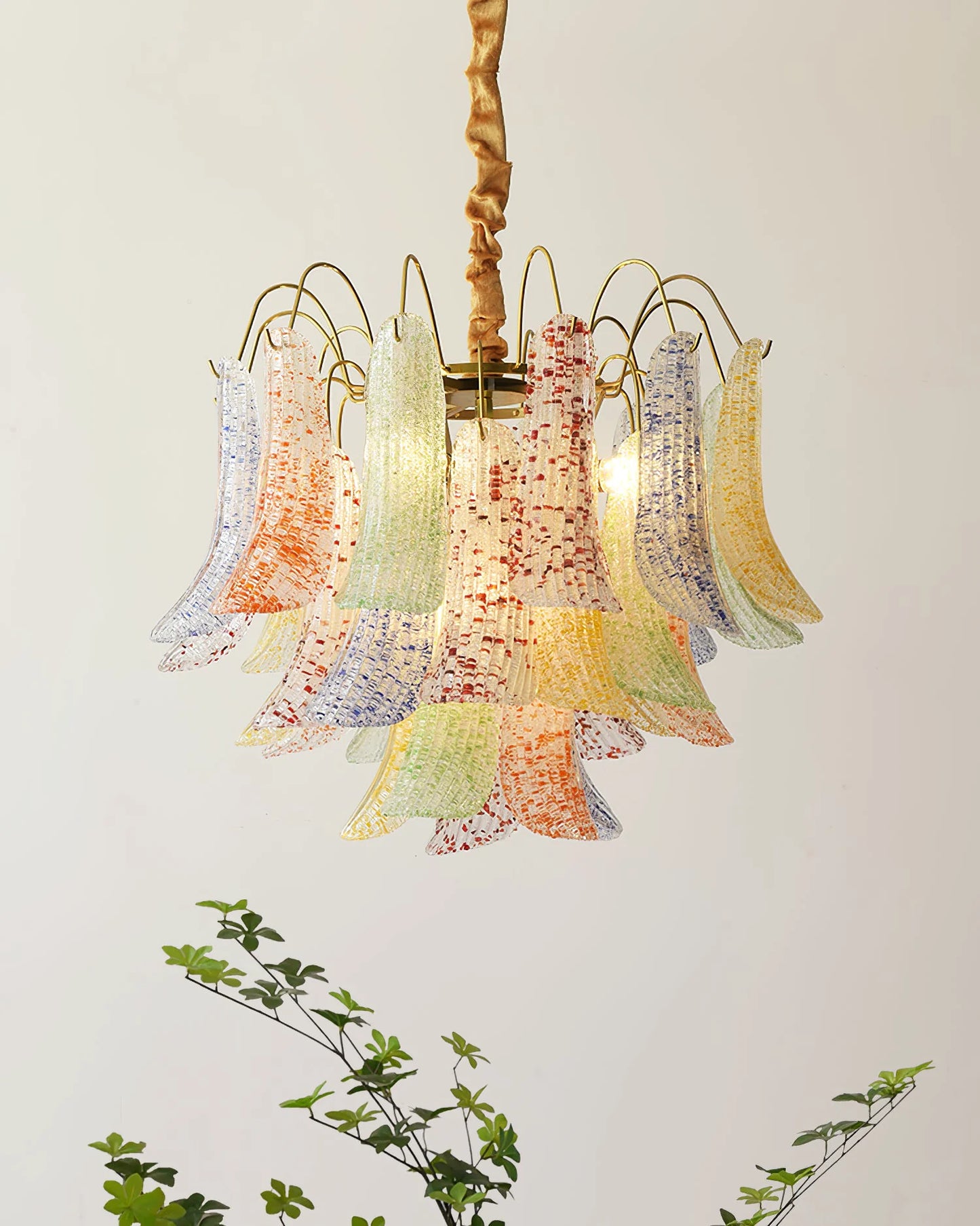 Colorful Murano Glass Chandelier - Nuvé