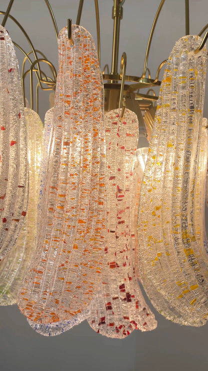 Colorful Murano Glass Chandelier - Nuvé