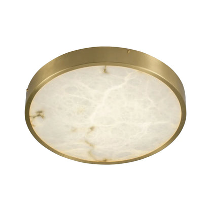Column Alabaster Round Ceiling Lamp - Nuvé