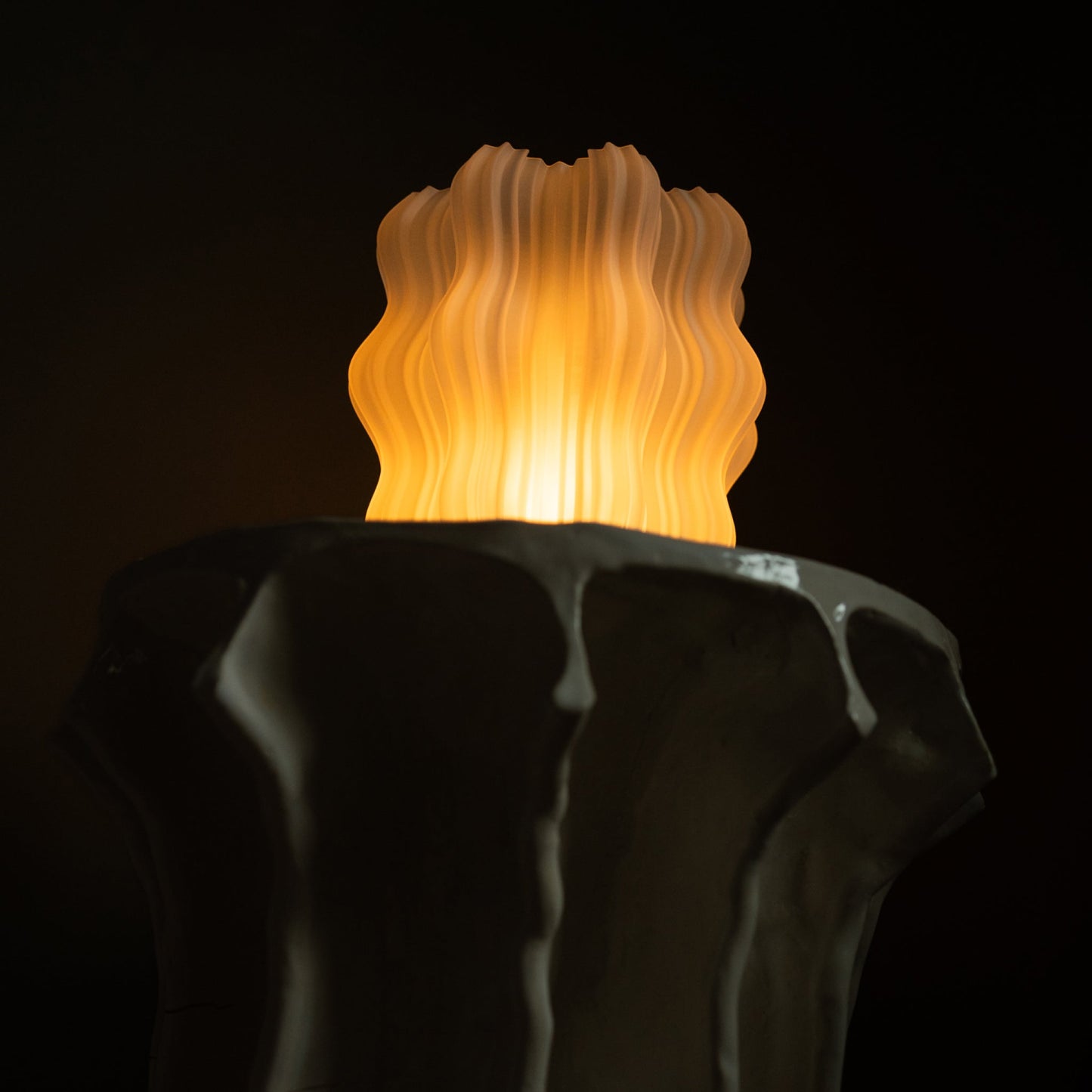 Cordless Mini Wavy Lamp - Nuvé
