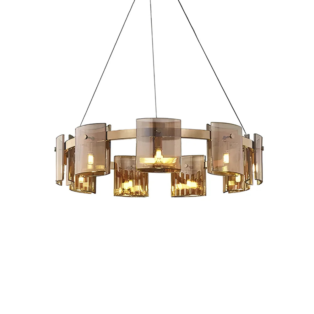 Modern Corlota Glass Chandelier - Nuvé