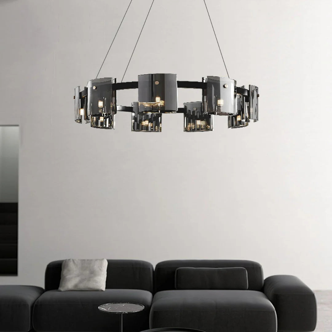 Modern Corlota Glass Chandelier - Nuvé