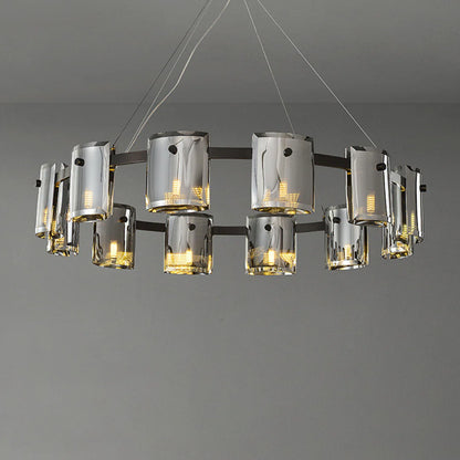 Modern Corlota Glass Chandelier - Nuvé