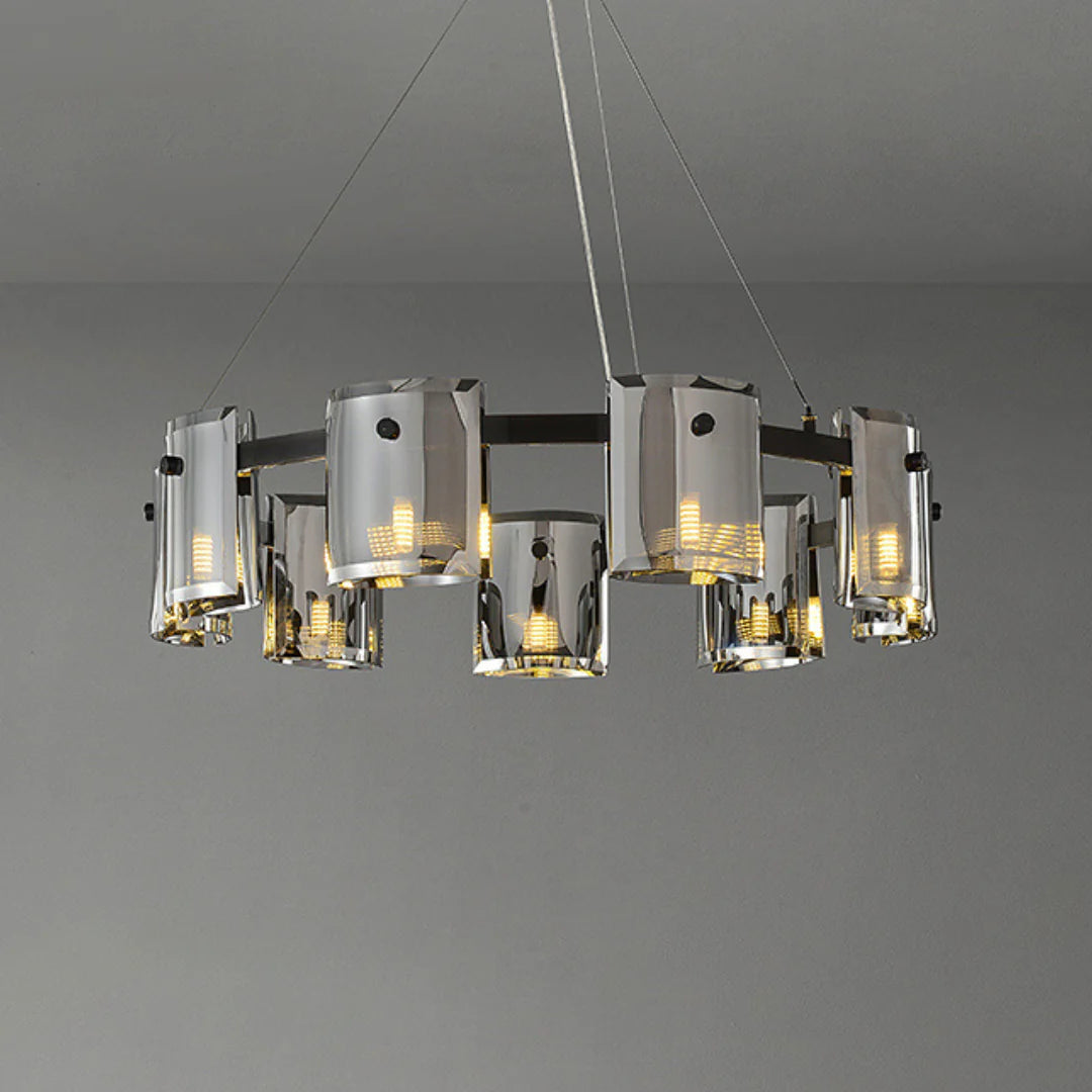 Modern Corlota Glass Chandelier - Nuvé