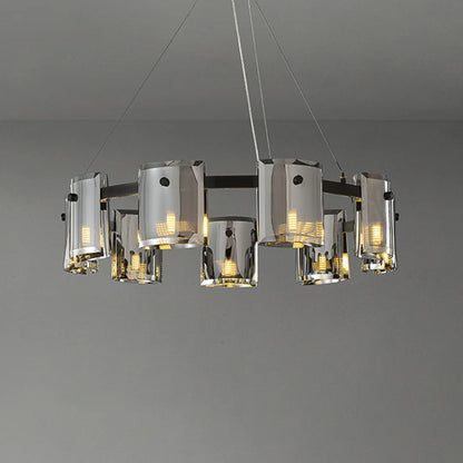 Modern Corlota Glass Chandelier - Nuvé