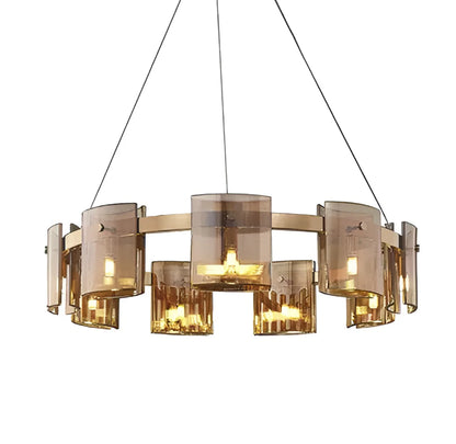 Modern Corlota Glass Chandelier - Nuvé