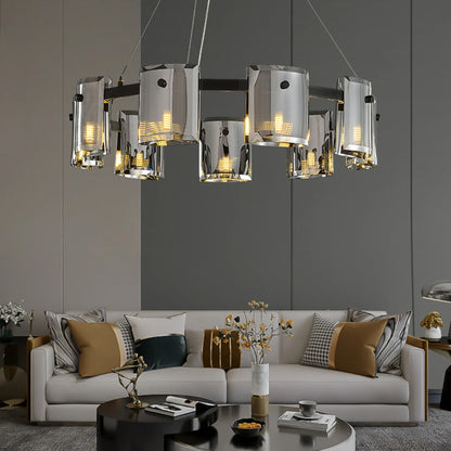 Modern Corlota Glass Chandelier - Nuvé