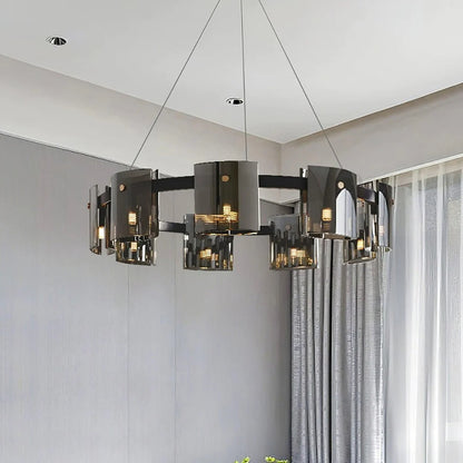 Modern Corlota Glass Chandelier - Nuvé
