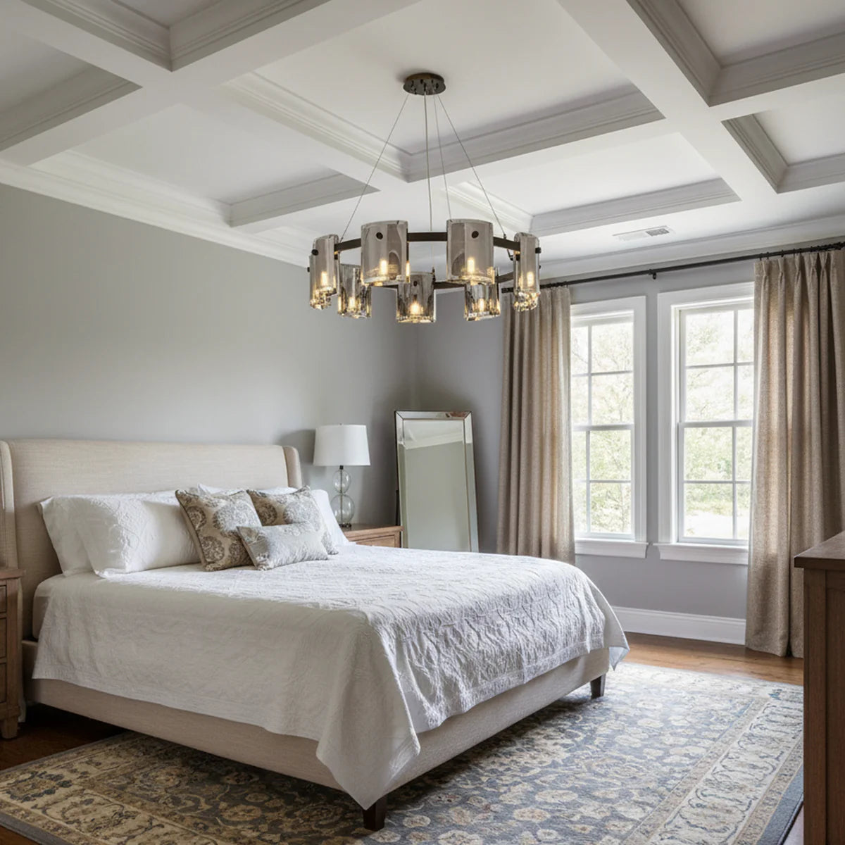 Circular Corlota Glass Chandelier