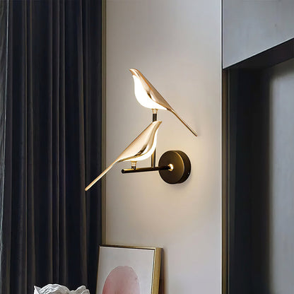 Creative Bird-shaped Wall Lamp