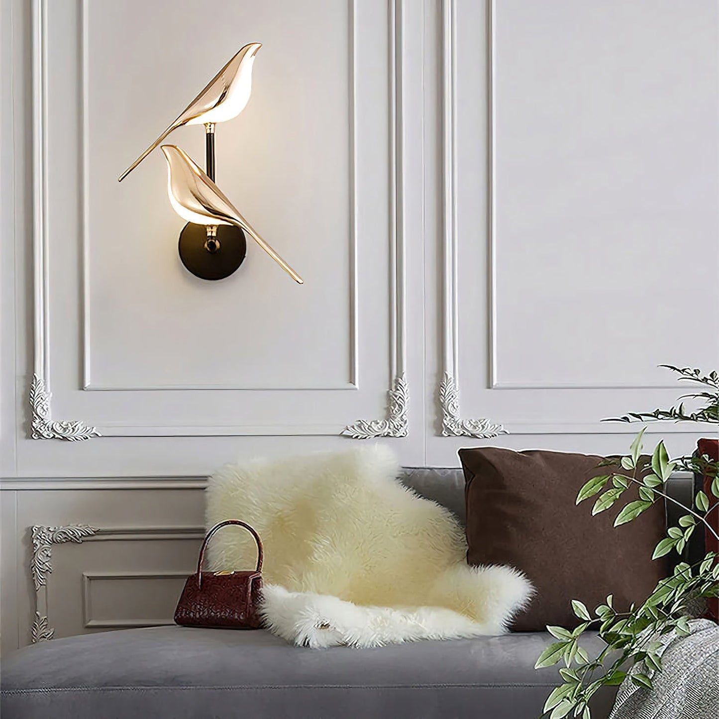 Creative Bird-shaped Wall Lamp