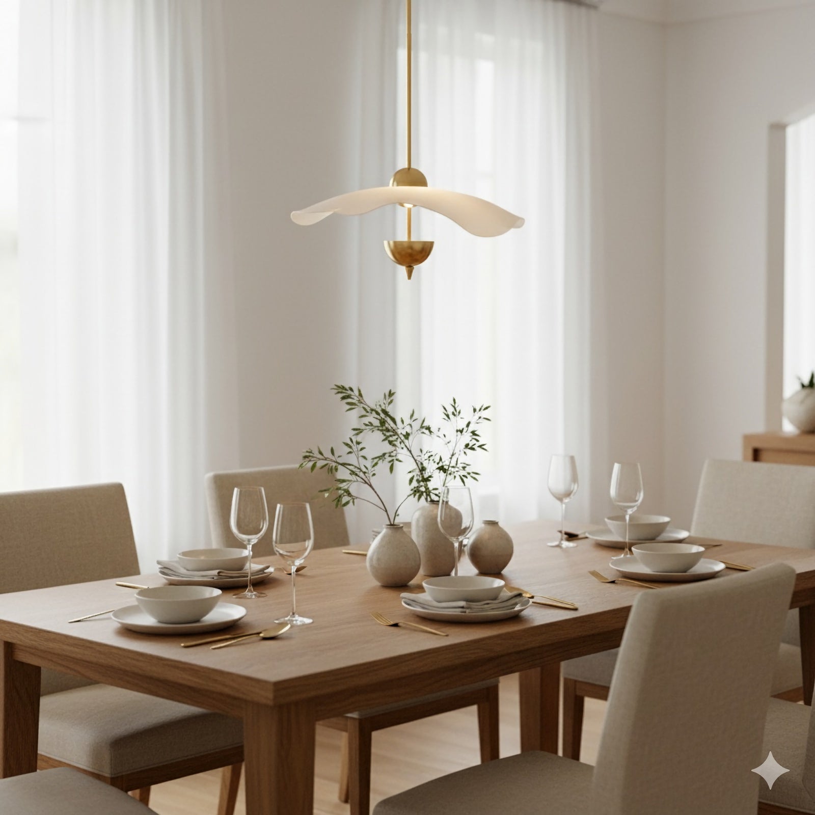 Creative Lotus Pendant Light - Nuvé