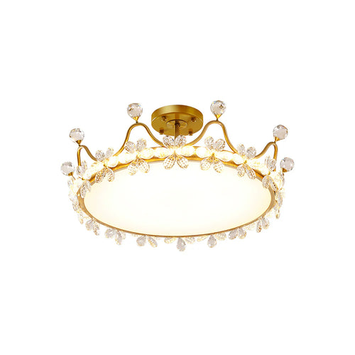 Crystal Crown Simple Ceiling Light - Nuvé