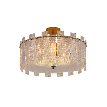 Crystal Gold Ceiling Lamp - Nuvé