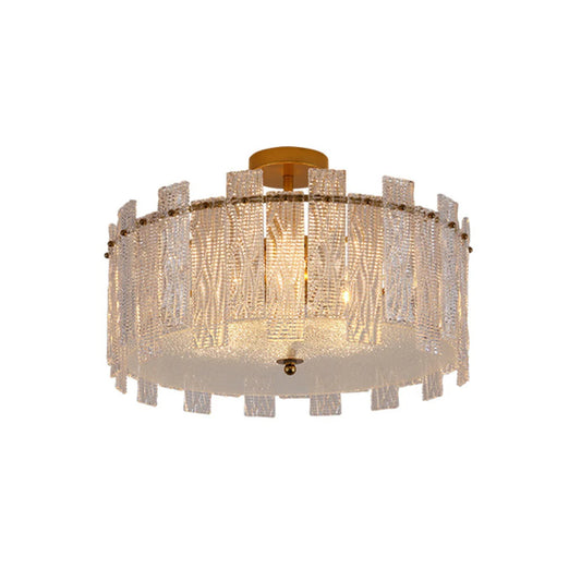 Crystal Gold Ceiling Lamp - Nuvé