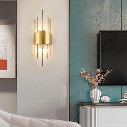 Crystal Rod Wall Sconce - Nuvé