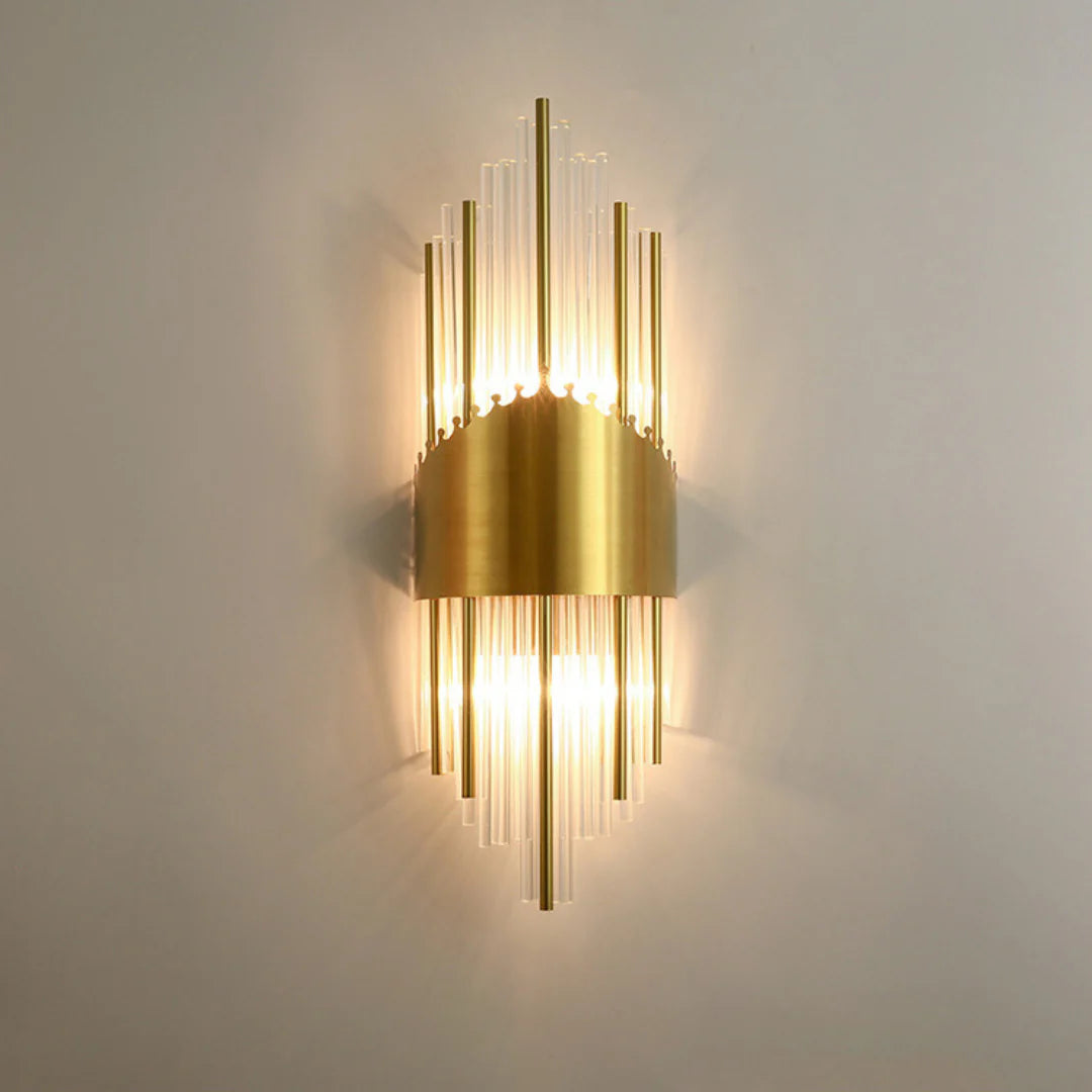 Crystal Rod Wall Sconce - Nuvé