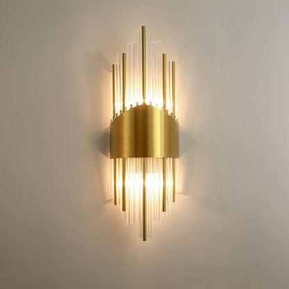Crystal Rod Wall Sconce - Nuvé