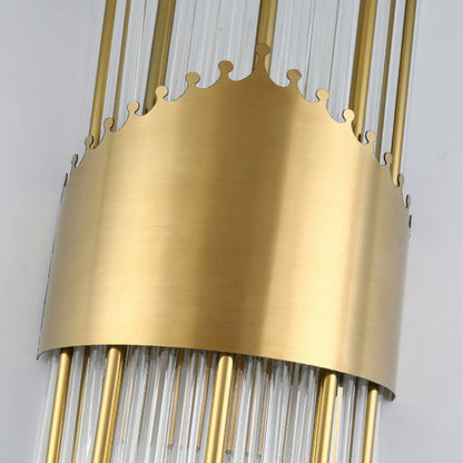 Crystal Rod Wall Sconce - Nuvé