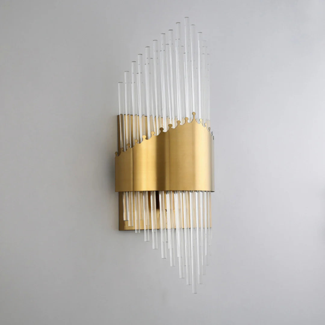 Crystal Rod Wall Sconce - Nuvé