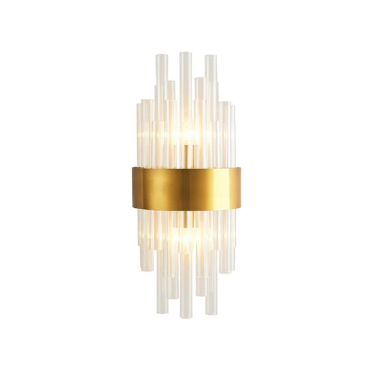 Crystal Tube Modern Wall Lamp - Nuvé