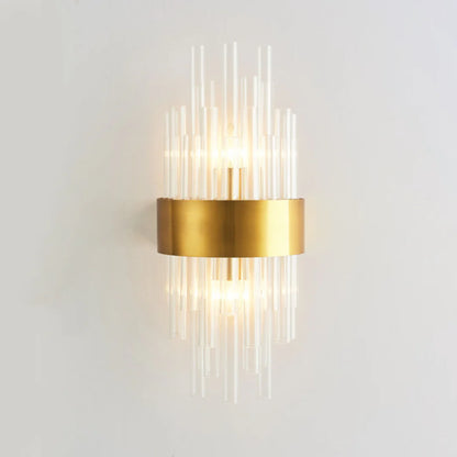 Crystal Tube Modern Wall Lamp - Nuvé