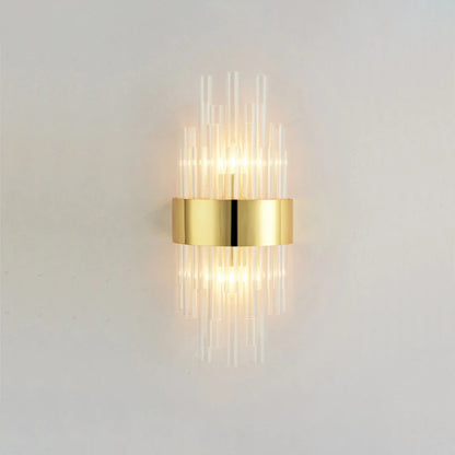 Crystal Tube Modern Wall Lamp - Nuvé
