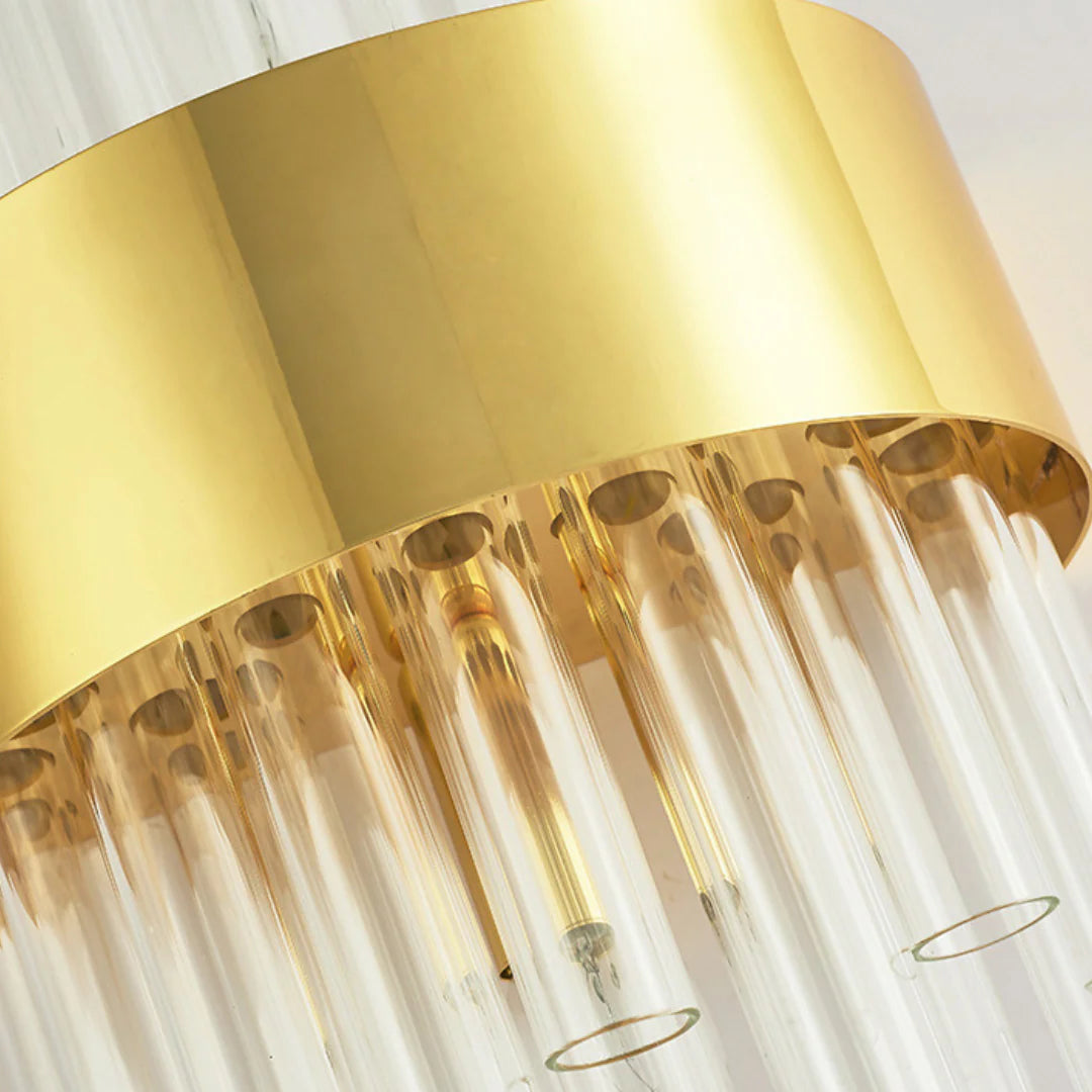 Crystal Tube Modern Wall Lamp - Nuvé
