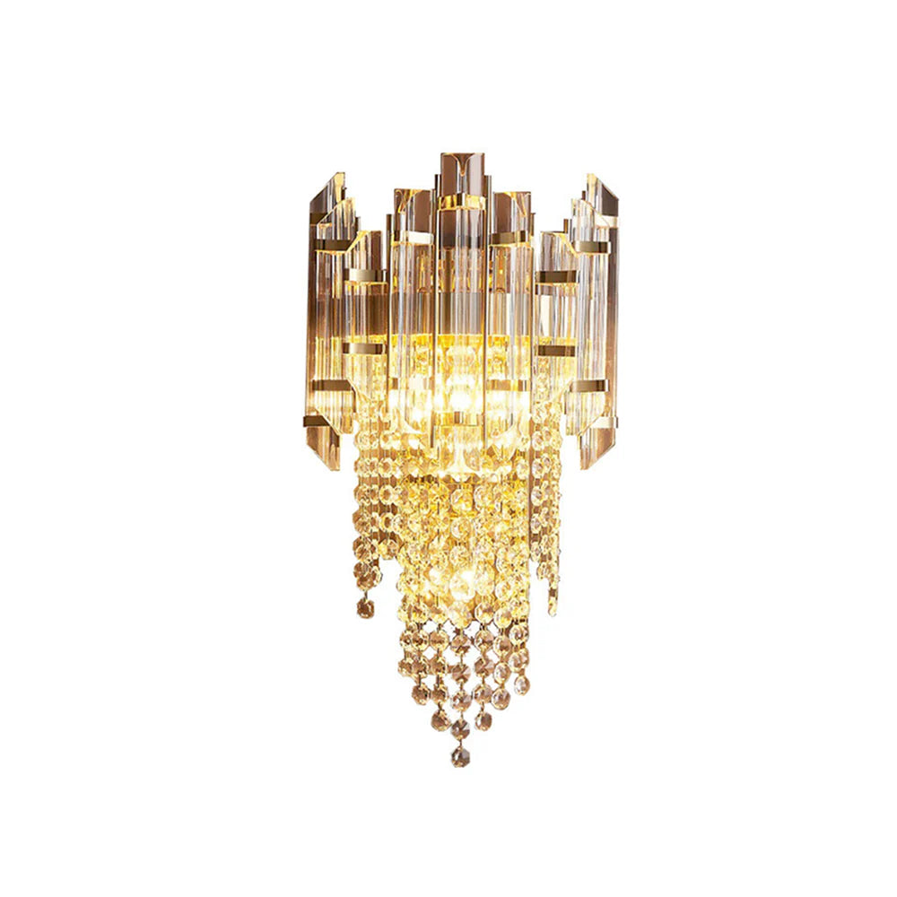 Crystal Tiered Luxury Wall Lamp - Nuvé