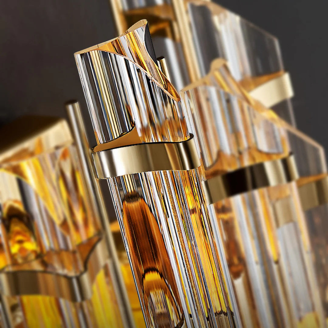 Crystal Tiered Luxury Wall Lamp - Nuvé