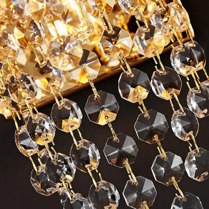 Crystal Tiered Luxury Wall Lamp - Nuvé