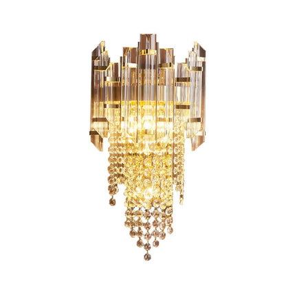 Crystal Tiered Luxury Wall Lamp - Nuvé