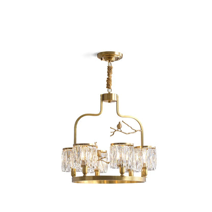 Crystal Bird Chandelier - Nuvé