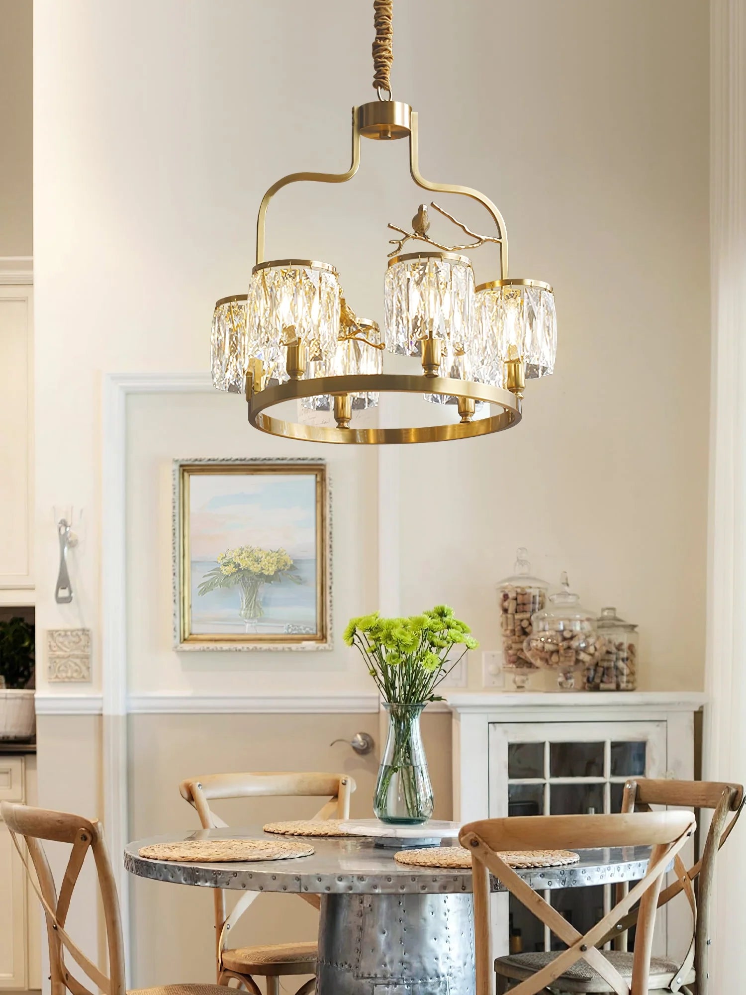 Crystal Bird Chandelier - Nuvé