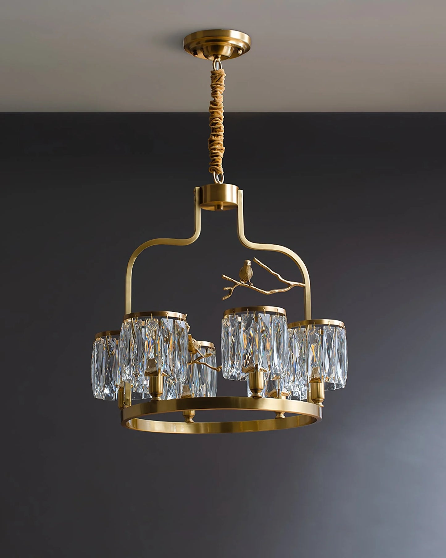 Crystal Bird Chandelier - Nuvé
