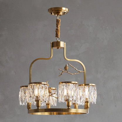 Crystal Bird Chandelier - Nuvé