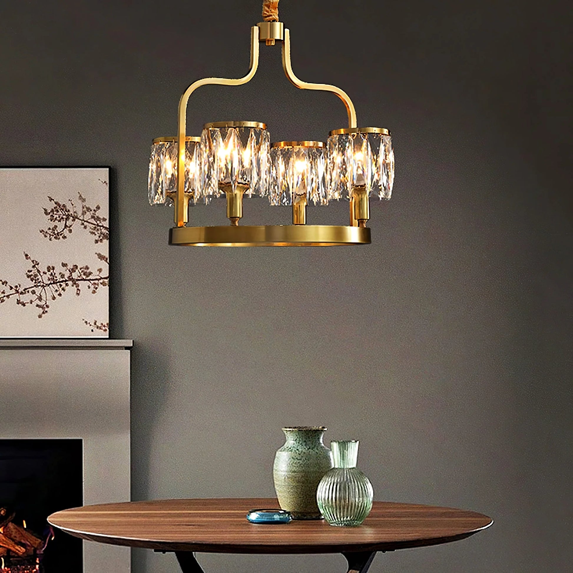 Crystal Bird Chandelier - Nuvé