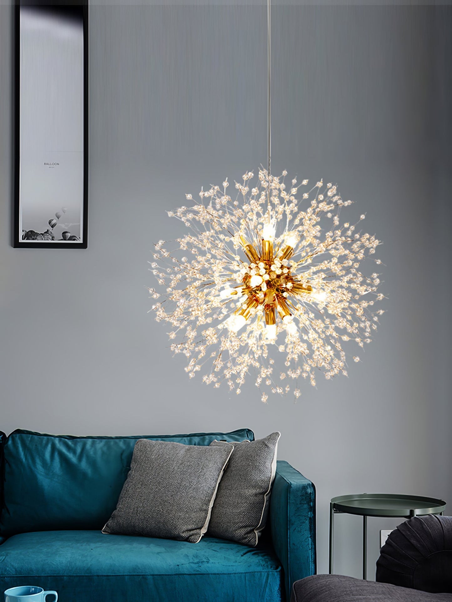 Crystal Dandelion Chandelier - Nuvé