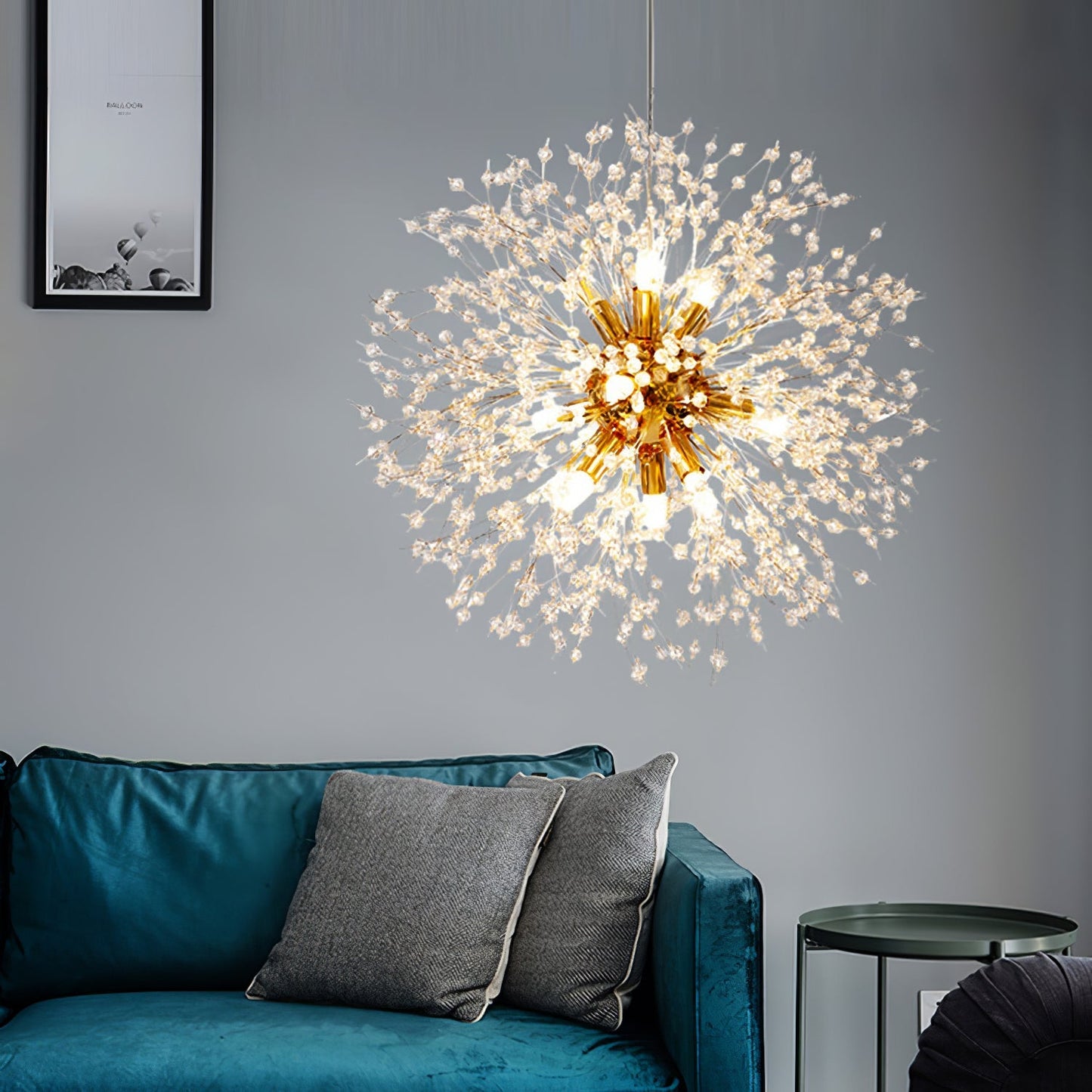 Crystal Dandelion Chandelier - Nuvé