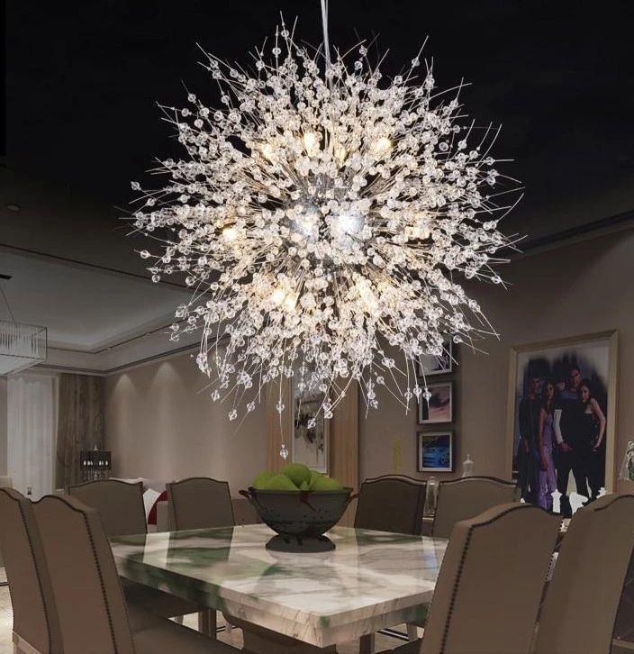 Crystal Dandelion Chandelier - Nuvé