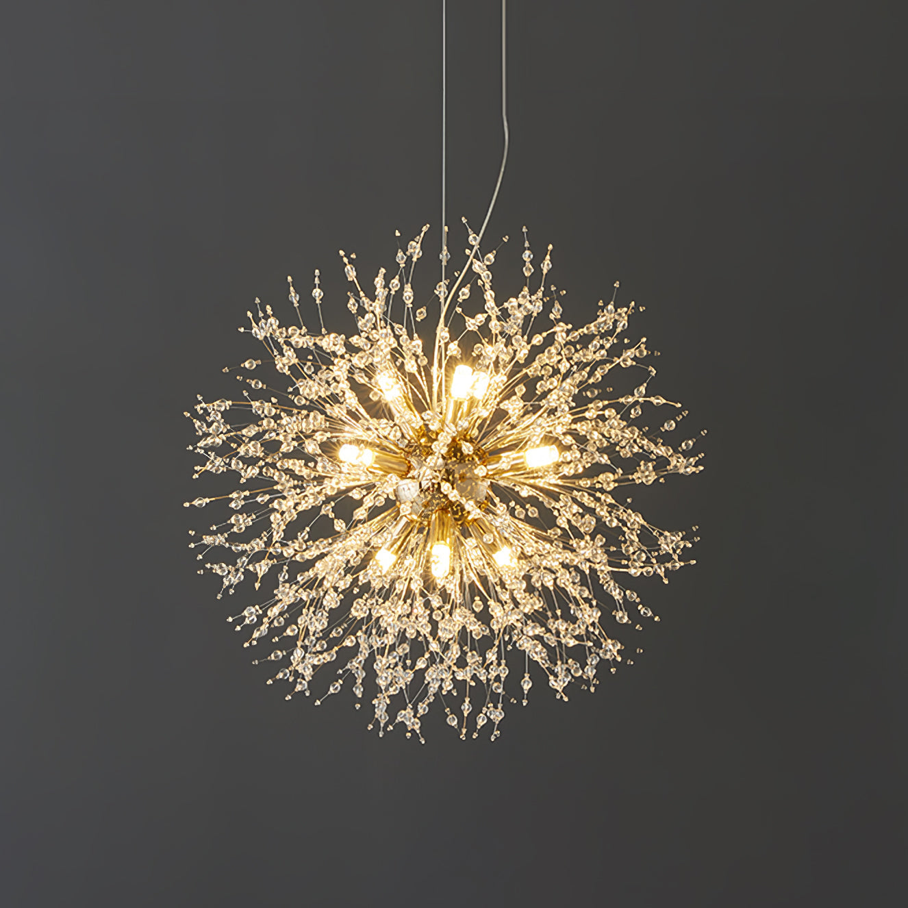 Crystal Dandelion Chandelier - Nuvé