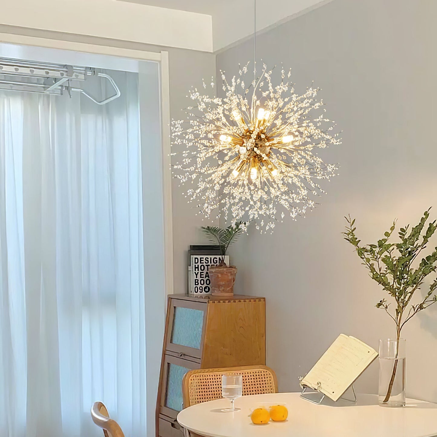 Crystal Dandelion Chandelier - Nuvé