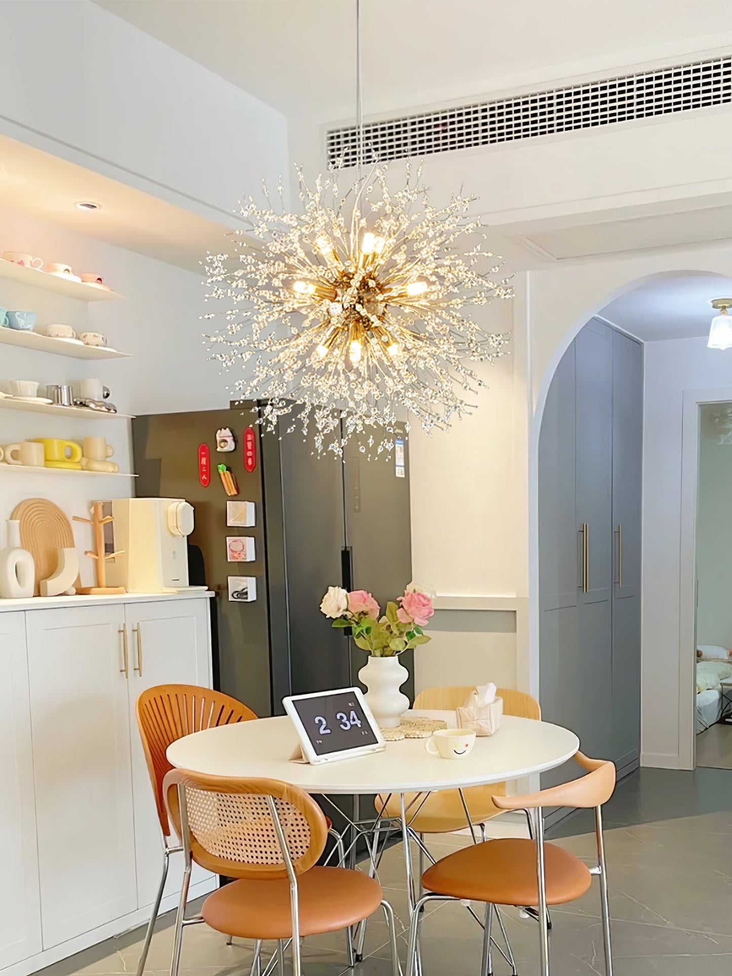 Crystal Dandelion Chandelier - Nuvé