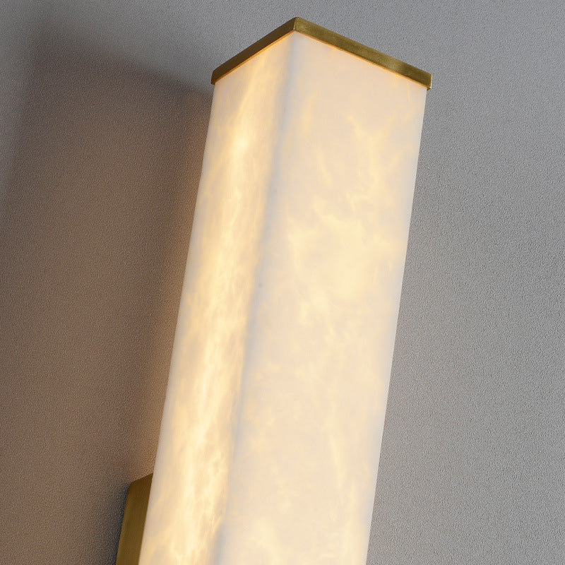 Cuboid Alabaster Wall Light - Nuvé